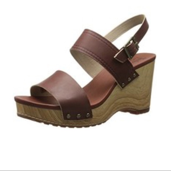 Timberland Shoes - Women Timberland leather wedges , sz 8,5